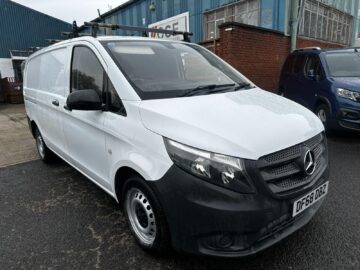 2018 68 MERCEDES-BENZ VITO 111 1.6 CDI L2 LWB *RHINO ROOF RACK - NEW PLY*