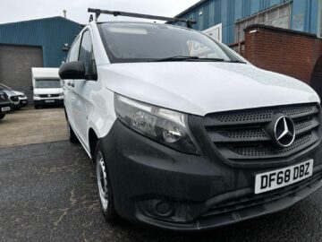 2018 68 MERCEDES-BENZ VITO 111 1.6 CDI L2 LWB *RHINO ROOF RACK - NEW PLY*