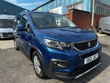 2021 PEUGEOT RIFTER HORIZON RS 1.5 BlueHDi 100 Allure LWB L2 WHEELCHAIR ACCESS