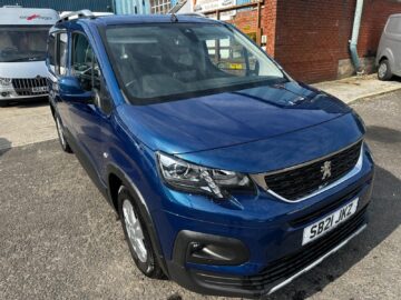 2021 PEUGEOT RIFTER HORIZON RS 1.5 BlueHDi 100 Allure LWB L2 WHEELCHAIR ACCESS