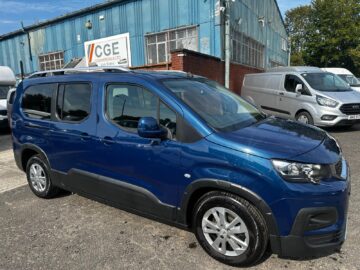 2021 PEUGEOT RIFTER HORIZON RS 1.5 BlueHDi 100 Allure LWB L2 WHEELCHAIR ACCESS