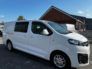 2020 VAUXHALL VIVARO 3100 2.0d 120PS Sportive LWB L2 H1 D/Cab FACTORY CREW CAB