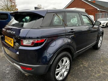 2018 68 LAND ROVER RANGE ROVER EVOQUE 2.0 eD4 SE Tech 5dr 2WD BLUE