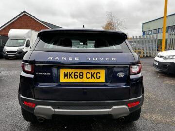 2018 68 LAND ROVER RANGE ROVER EVOQUE 2.0 eD4 SE Tech 5dr 2WD BLUE