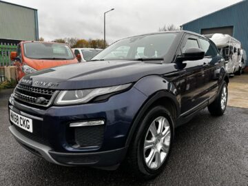 2018 68 LAND ROVER RANGE ROVER EVOQUE 2.0 eD4 SE Tech 5dr 2WD BLUE