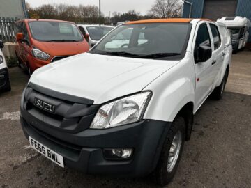 2016 66 ISUZU D-MAX 2.5TD Double Cab 4x4 MANUAL - TRUCKMAN - TOW BAR - AIR CON