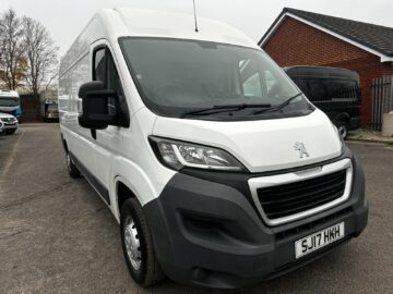 2017 PEUGEOT BOXER 2.2 HDi L3 H2 LWB Van 130ps