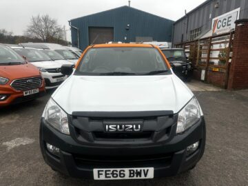 2016 66 ISUZU D-MAX 2.5TD Double Cab 4x4 MANUAL - TRUCKMAN - TOW BAR