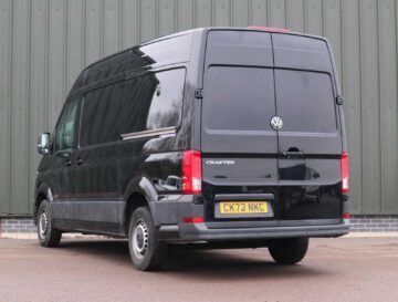 2022 72 VOLKSWAGEN CRAFTER 2.0 TDI 102PS Startline MWB L2 High AIR CON- BLACK