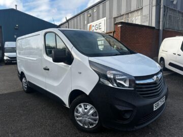 2018 VAUXHALL VIVARO 2700 1.6CDTI 120PS SWB L1 H1 PANEL VAN - EURO 6