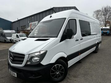 2015 65 MERCEDES-BENZ SPRINTER 3.5t L3 H2 LWB CAMPERVAN 4 BERTH *NO VAT*