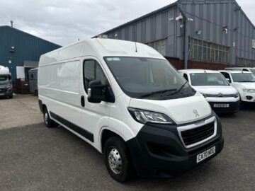 2020 Peugeot Boxer 2.2 BlueHDi H2 Professional Van 140ps PANEL VAN Diesel Manual