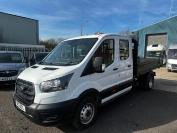 2021 FORD TRANSIT 350 2.0 EcoBlue 130ps DOUBLE CAB TIPPER