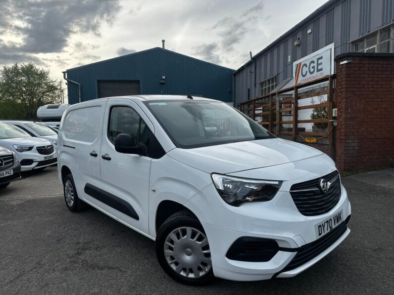 2020 70 VAUXHALL COMBO CARGO 2300 1.5 Turbo D 100ps H1 Sportive Van