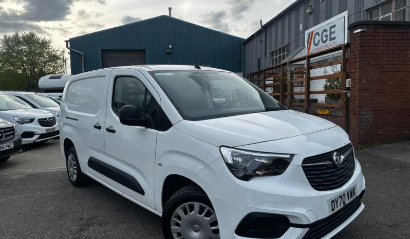 2020 70 VAUXHALL COMBO CARGO 2300 1.5 Turbo D 100ps H1 Sportive Van