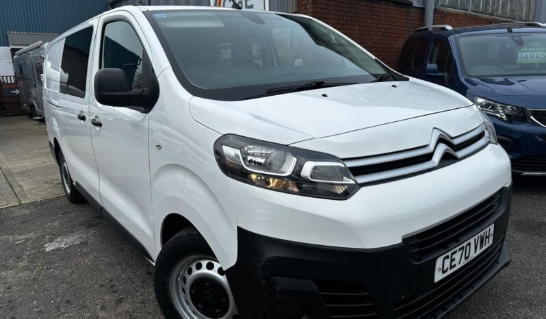 2020 70 CITROEN DISPATCH 1200 1.5 BlueHDi 100 Enterprise LWB CREW VAN - 6 SEATS