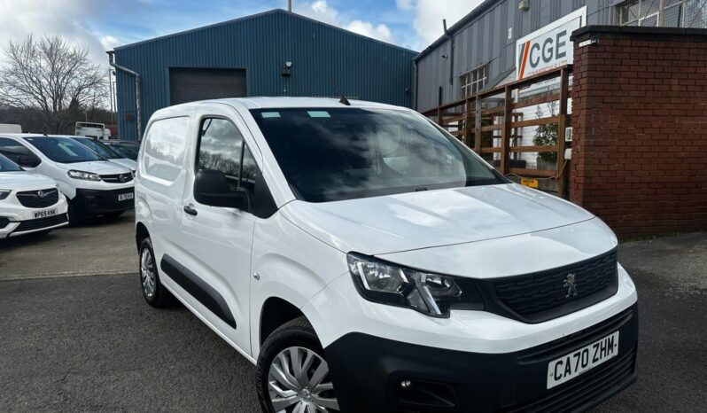 2020 70 PEUGEOT PARTNER 1000 1.5 BlueHDi 100 Professional Van 3 SEATS