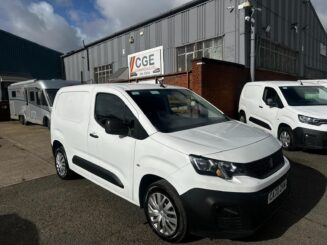 2020 70 PEUGEOT PARTNER 1000 1.5 BlueHDi 100 Professional Van 3 SEATS