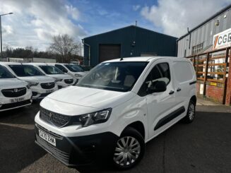 2020 70 PEUGEOT PARTNER 1000 1.5 BlueHDi 100 Professional Van 3 SEATS