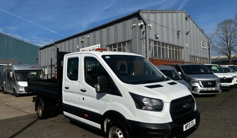 2021 FORD TRANSIT 350 2.0 EcoBlue 130ps DOUBLE CAB TIPPER