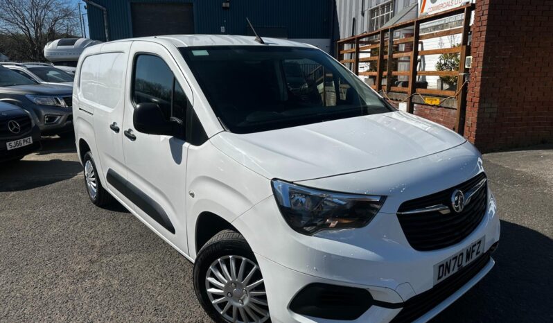 2020 Vauxhall COMBO CARGO 2300 1.5 Turbo D 100ps H1 Sportive Van PANEL VAN Diese