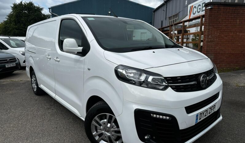2021 Vauxhall Vivaro 2900 1.5d 100PS Sportive H1 Van PANEL VAN Diesel Manual