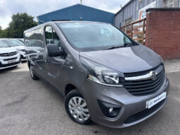 2018 68 Vauxhall Vivaro 1.6 CDTi 2900 Sportive Panel Van Manual L2 H1 GREY