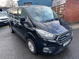2022 72 FORD TRANSIT CUSTOM 2.0 EcoBlue 170ps Low Roof D/Cab Limited Van *BLACK*