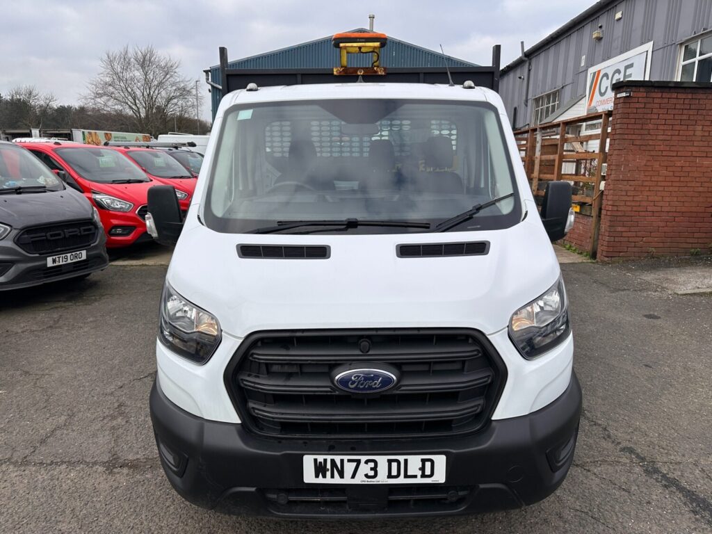 2023 73 Ford Transit 2.0 350 EcoBlue Leader RWD Dropside L3 TWIN WHEEL +VAT
