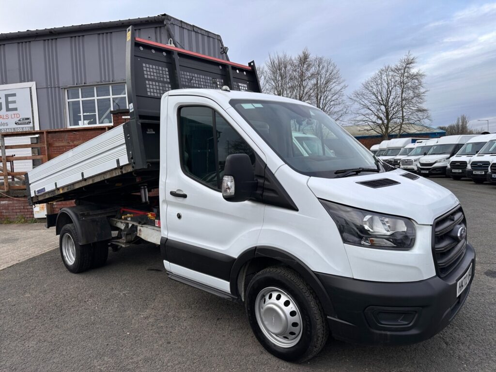 2022 72 Ford Transit 2.0 350 EcoBlue HD Leader SINGLE CAB TWIN WHEEL TIPPER L2