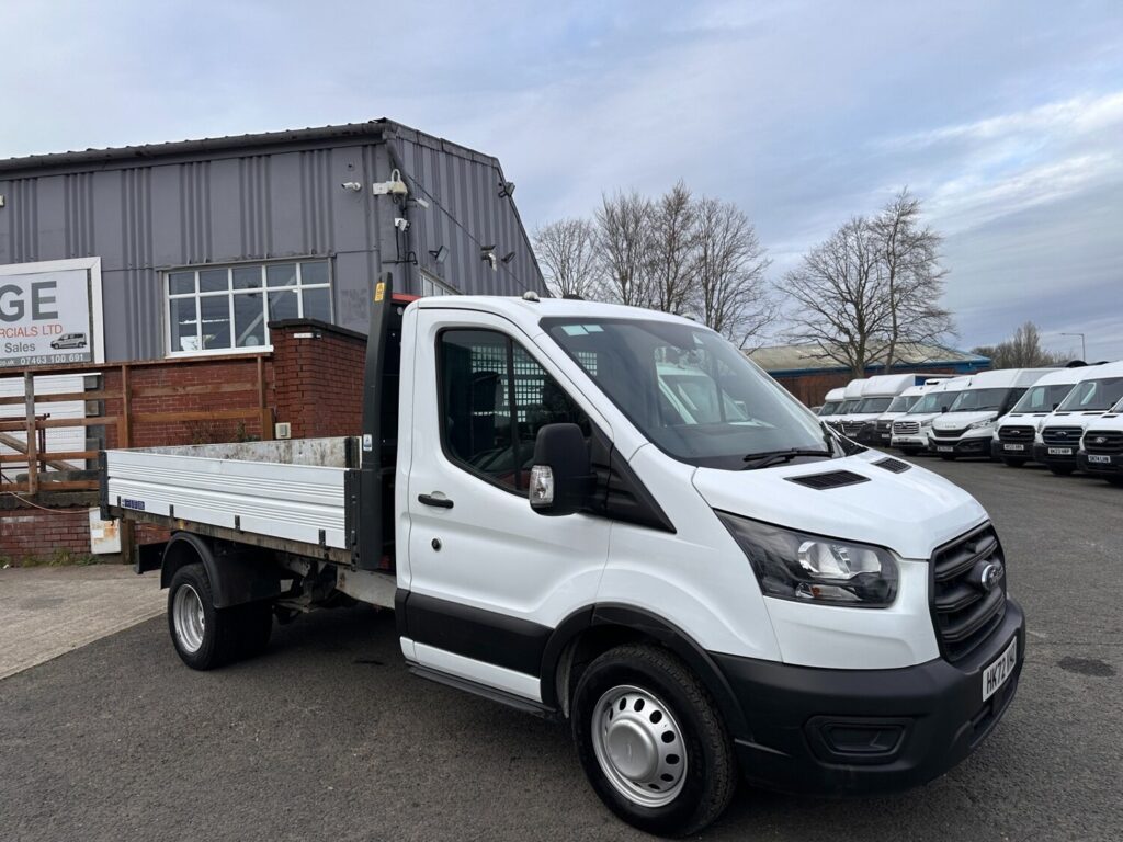 2022 72 Ford Transit 2.0 350 EcoBlue HD Leader SINGLE CAB TWIN WHEEL TIPPER L2