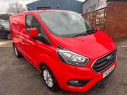 2022 72 Ford Transit Custom 2.0 280 EcoBlue Limited Auto L1 H1 *RACE RED* NO VAT