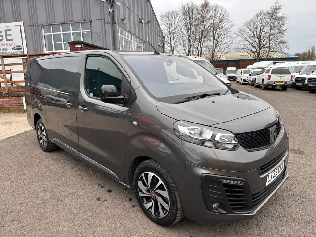 2022 Fiat Scudo 2.0 Multijet Business Panel Van 6dr Diesel Auto LWB Euro 6 GREY