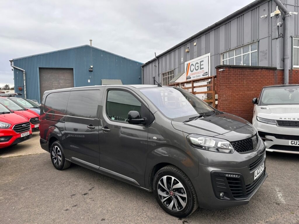 2022 Fiat Scudo 2.0 Multijet Business Panel Van 6dr Diesel Auto LWB Euro 6 GREY