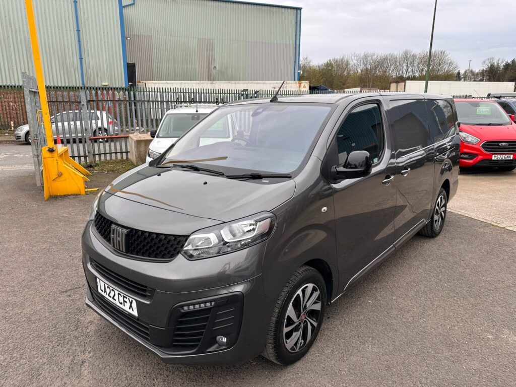 2022 Fiat Scudo 2.0 Multijet Business Panel Van 6dr Diesel Auto LWB Euro 6 GREY