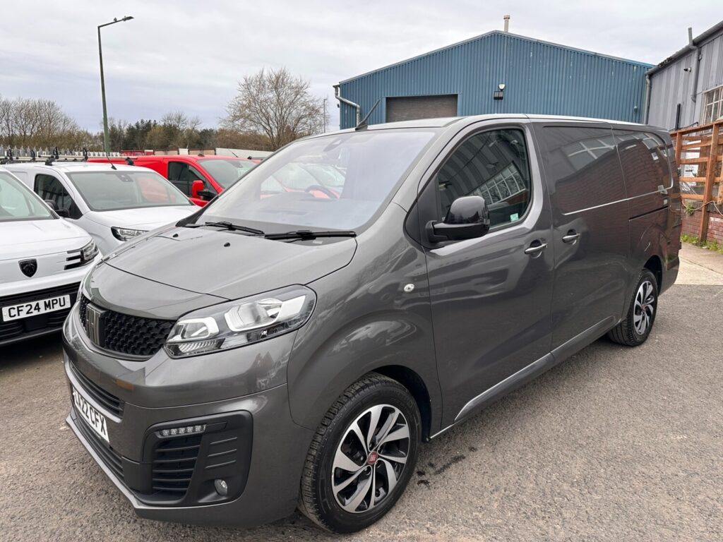 2022 Fiat Scudo 2.0 Multijet Business Panel Van 6dr Diesel Auto LWB Euro 6 GREY