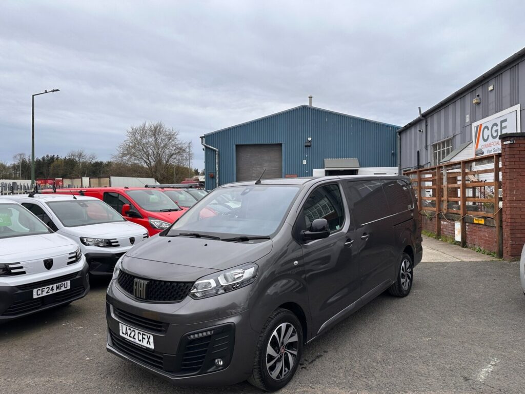 2022 Fiat Scudo 2.0 Multijet Business Panel Van 6dr Diesel Auto LWB Euro 6 GREY