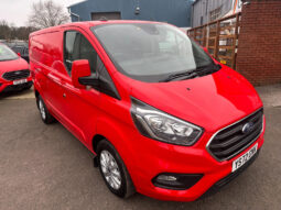 2022 72 Ford Transit Custom 2.0 280 EcoBlue Limited Auto L1 H1 *RACE RED* NO VAT