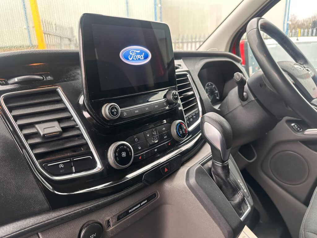 2022 72 Ford Transit Custom 2.0 280 EcoBlue Limited Auto L1 H1 *RACE RED* NO VAT