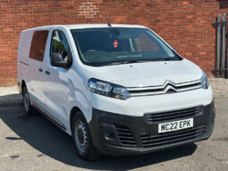 2022 Citroen Dispatch 2.0 BlueHDi 1200 Enterprise Pro XL Crew Van LWB 6 SEATS