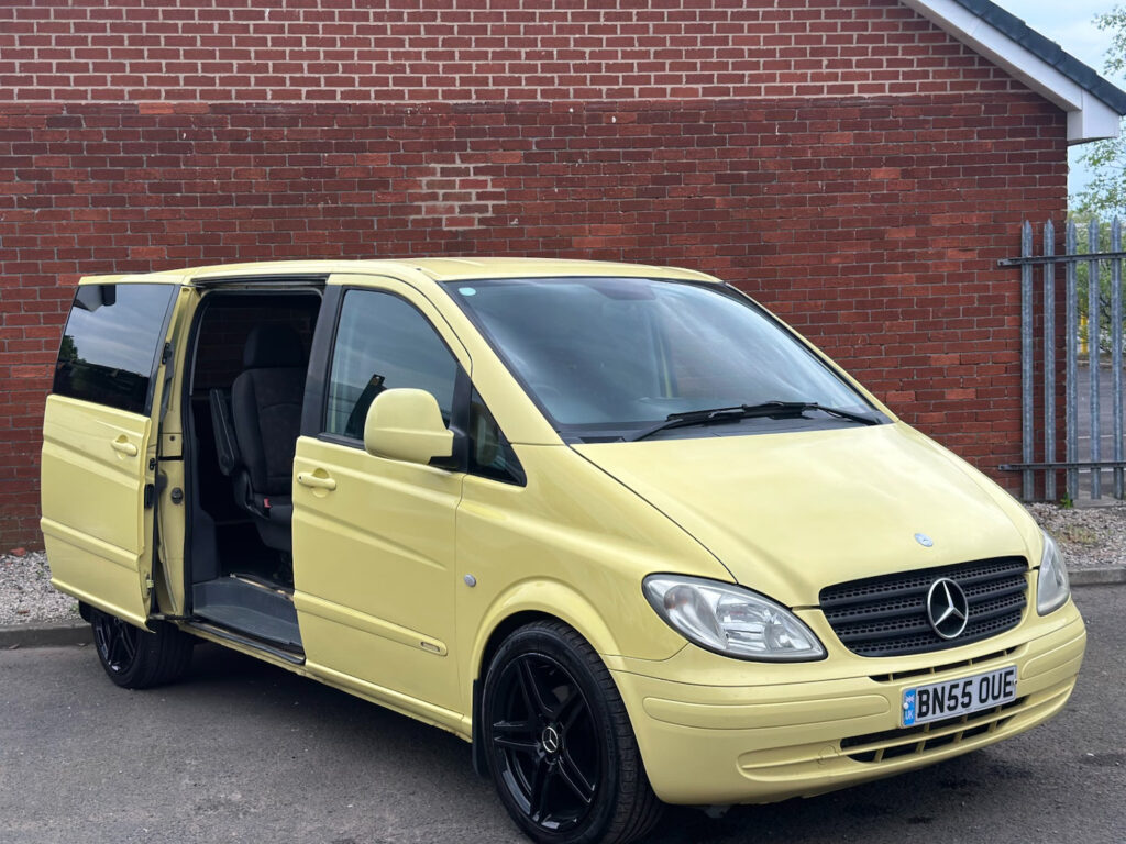 2005 55 MERCEDES-BENZ VITO 2.1 115CDI AUTOMATIC CREW VAN *FACTORY PAINT* NO VAT