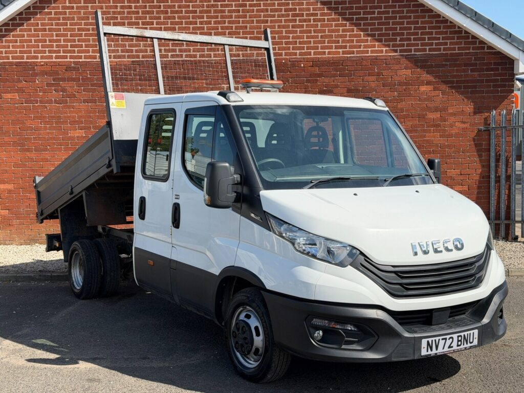 2023 Iveco Daily 2.3D HPI 14V 35C 3750 L3 DOUBLE CAB TIPPER *AIR CON*