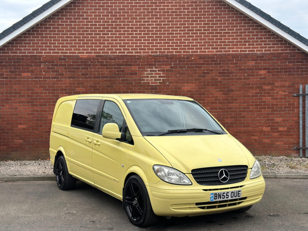 2005 55 MERCEDES-BENZ VITO 2.1 115CDI AUTOMATIC CREW VAN *FACTORY PAINT* NO VAT