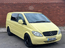 2005 55 MERCEDES-BENZ VITO 2.1 115CDI AUTOMATIC CREW VAN *FACTORY PAINT* NO VAT