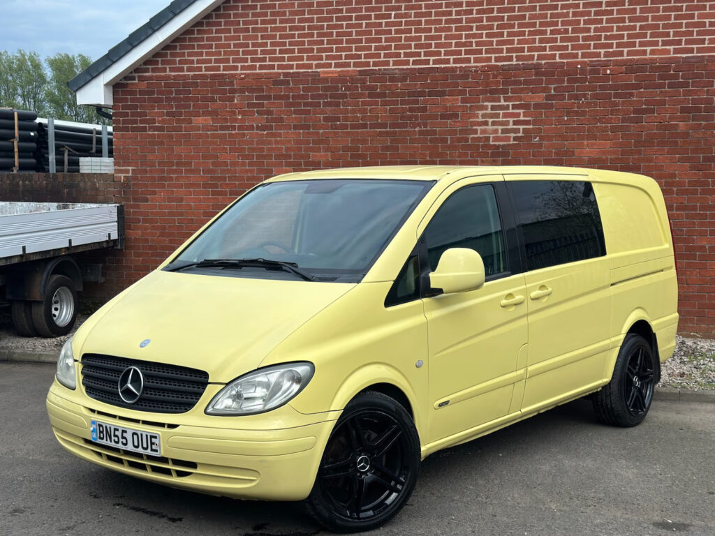 2005 55 MERCEDES-BENZ VITO 2.1 115CDI AUTOMATIC CREW VAN *FACTORY PAINT* NO VAT