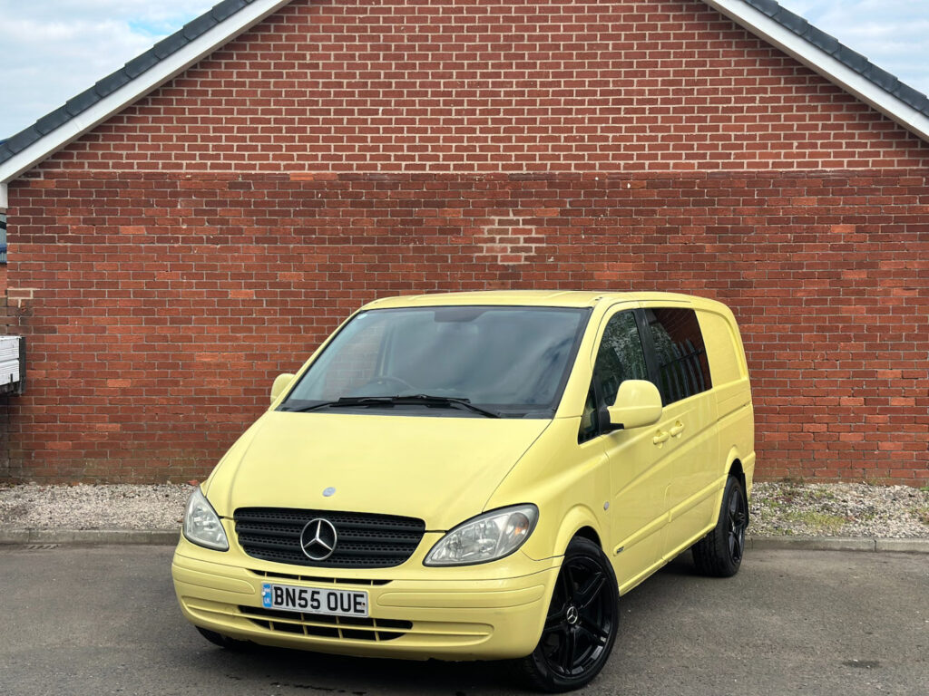 2005 55 MERCEDES-BENZ VITO 2.1 115CDI AUTOMATIC CREW VAN *FACTORY PAINT* NO VAT