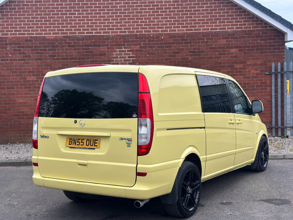 2005 55 MERCEDES-BENZ VITO 2.1 115CDI AUTOMATIC CREW VAN *FACTORY PAINT* NO VAT