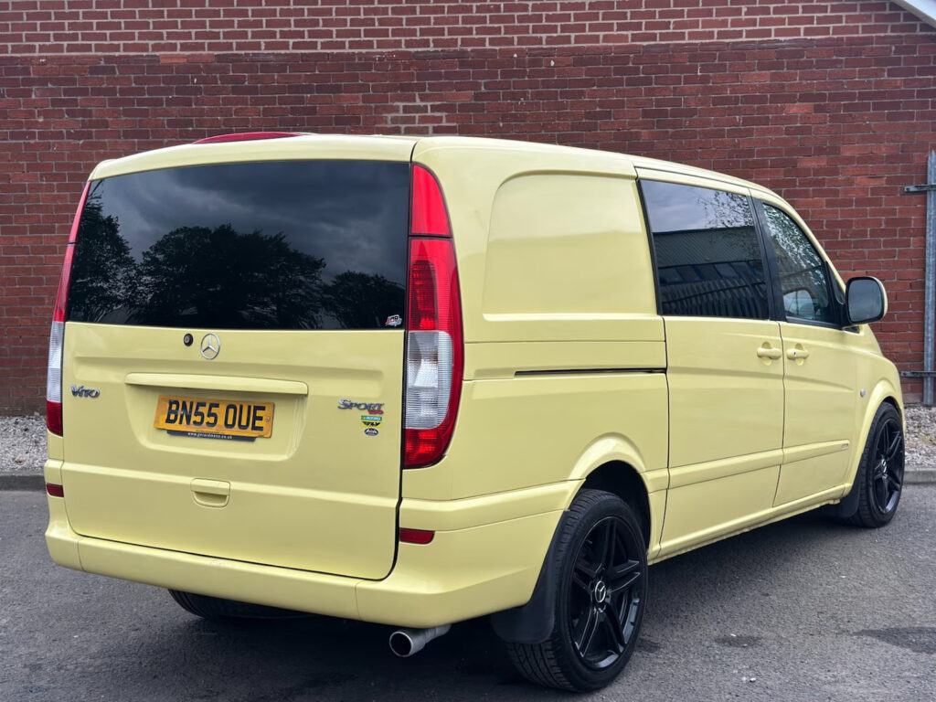 2005 55 MERCEDES-BENZ VITO 2.1 115CDI AUTOMATIC CREW VAN *FACTORY PAINT* NO VAT